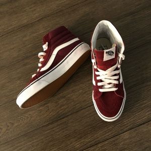 Vans Burgundy High-tops